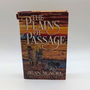 The Plains of Passage Hardcover Book By Jean M Auel